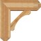 Ekena Millwork Legacy Craftsman Rough Sawn Bracket w/ Offset Brace, Western Red Cedar, 8"W x 24"D x 24"H BKT0806X24X24LEC04RWR - alternate 2